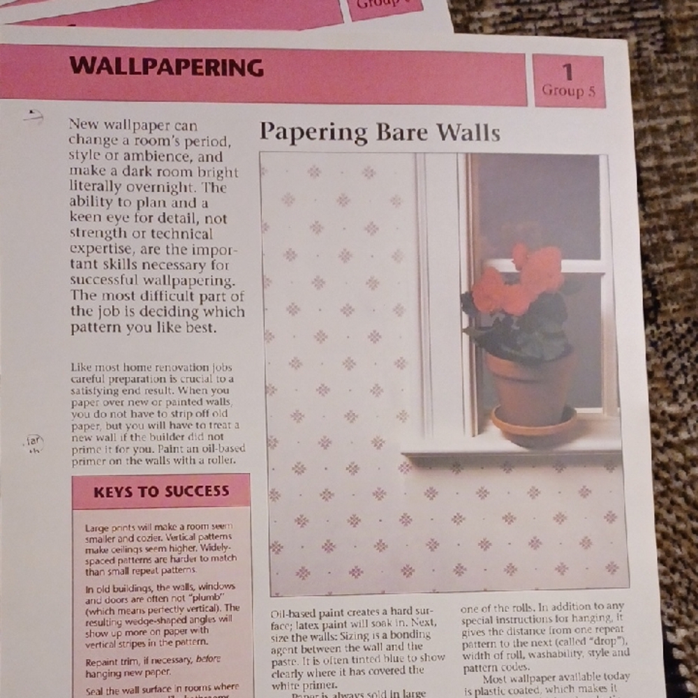 Free Add-on Wallpapering Instructions - Preparing Bare Walls